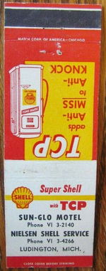 Sun-Glo Motel - Matchbook (newer photo)